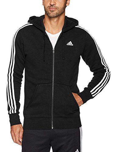 Amazon.com: adidas Men's Essentials 3-Stripe Full Zip Fleece